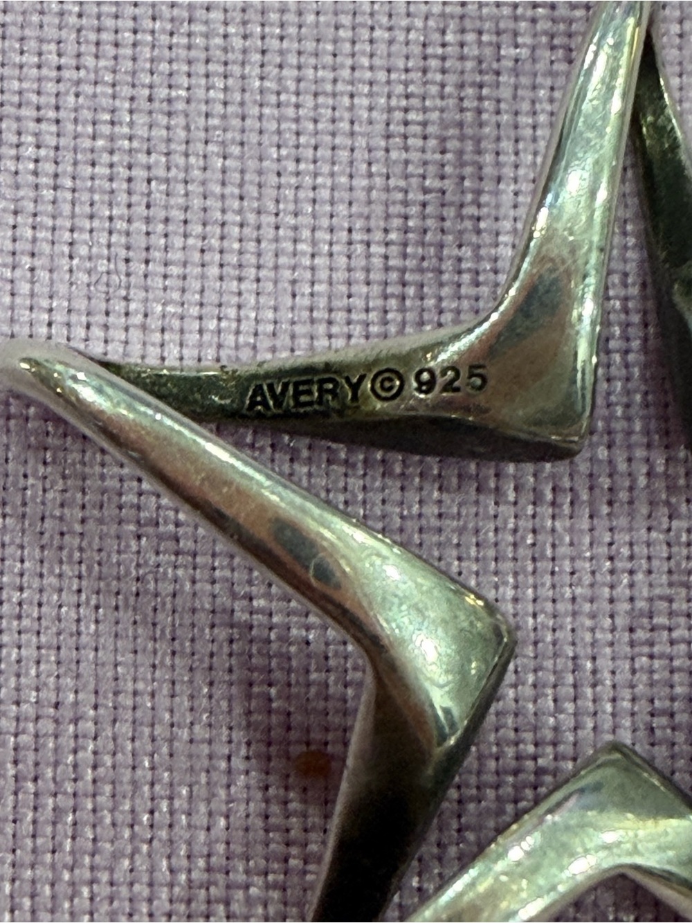 Retired James Avery Sterling Silver Open Star Pendant – 925 – 2.7g - Picture 3 of 3